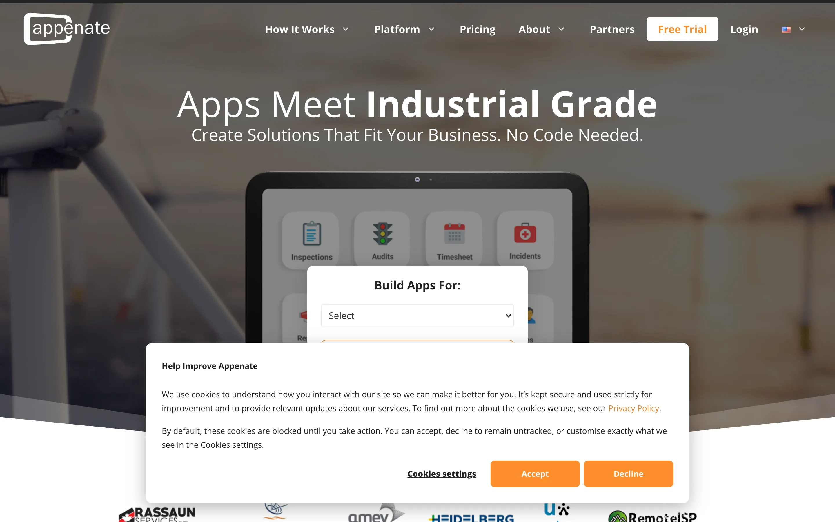 Forms On Fire product screenshot