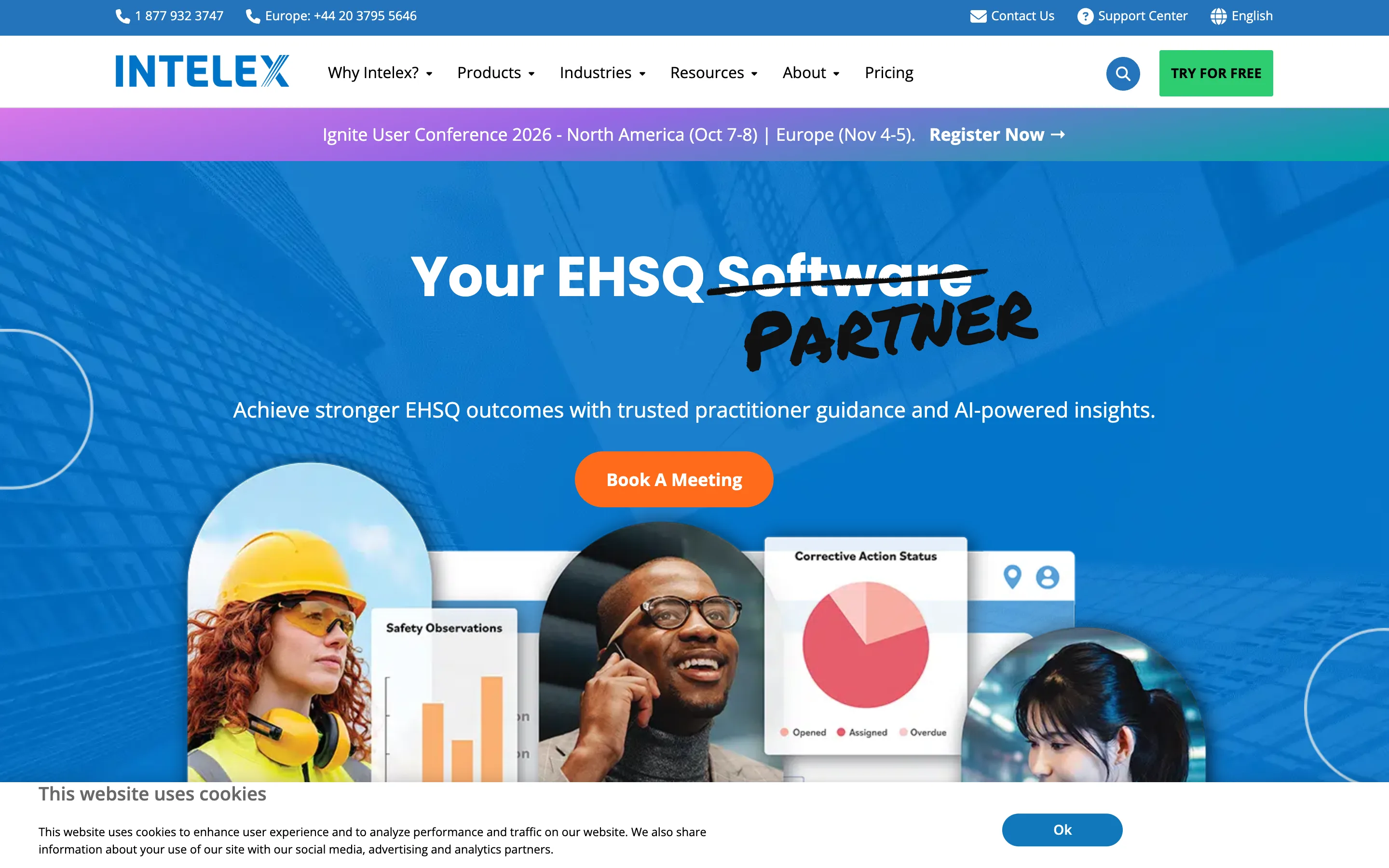 Intelex product screenshot
