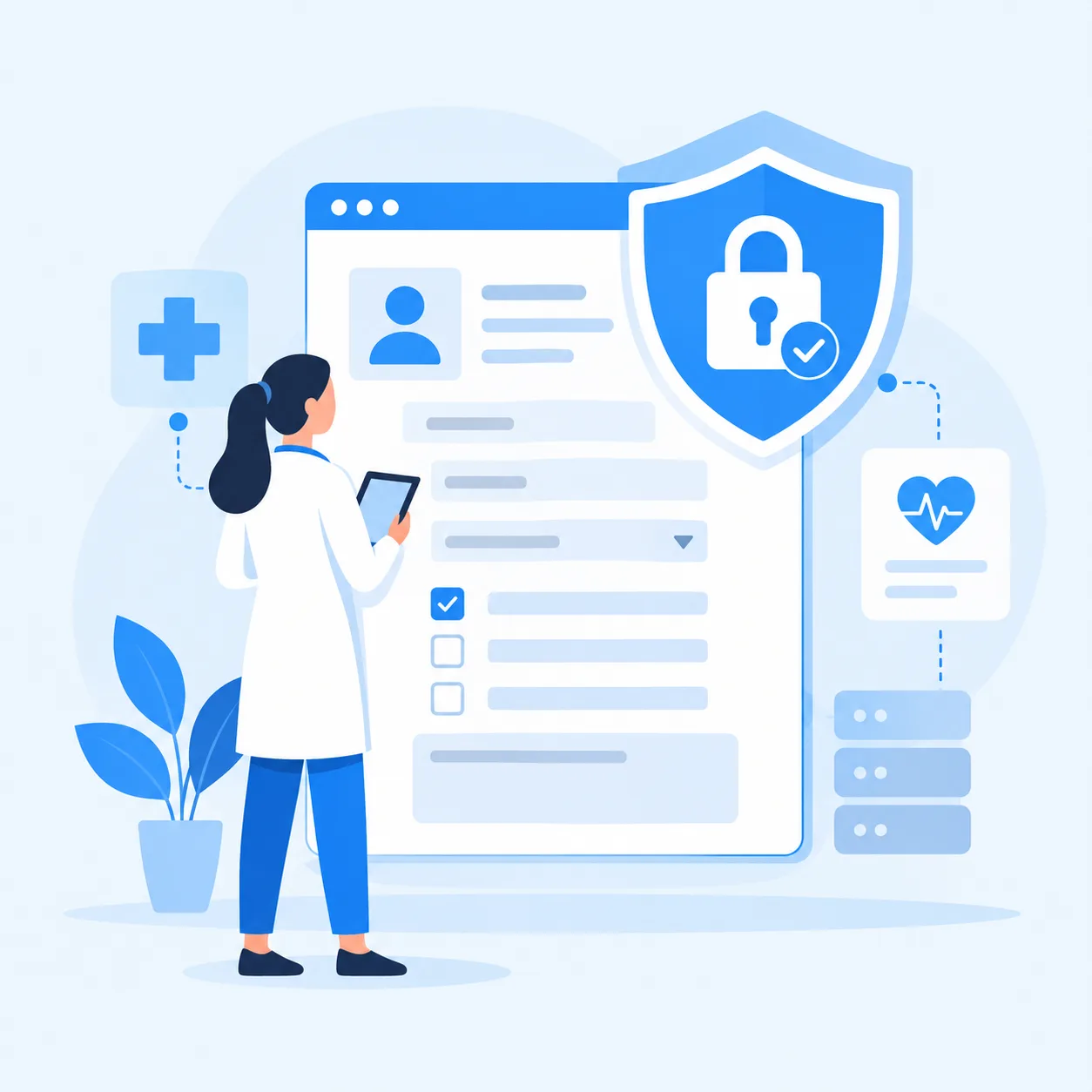 Google Forms Alternative for Secure Healthcare and Sensitive Data