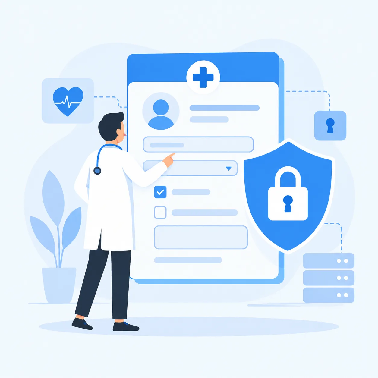 Google Forms Alternative for Secure Healthcare and Sensitive Data
