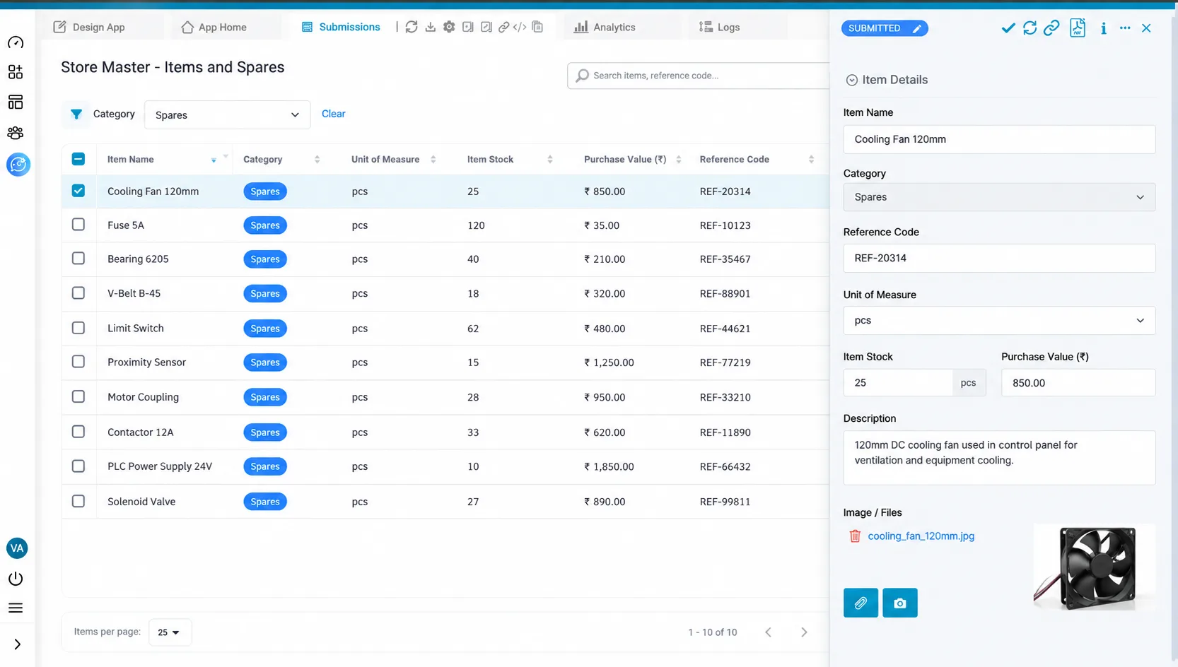 Use Case 2: Stores Team Managing the Catalog on Desktop