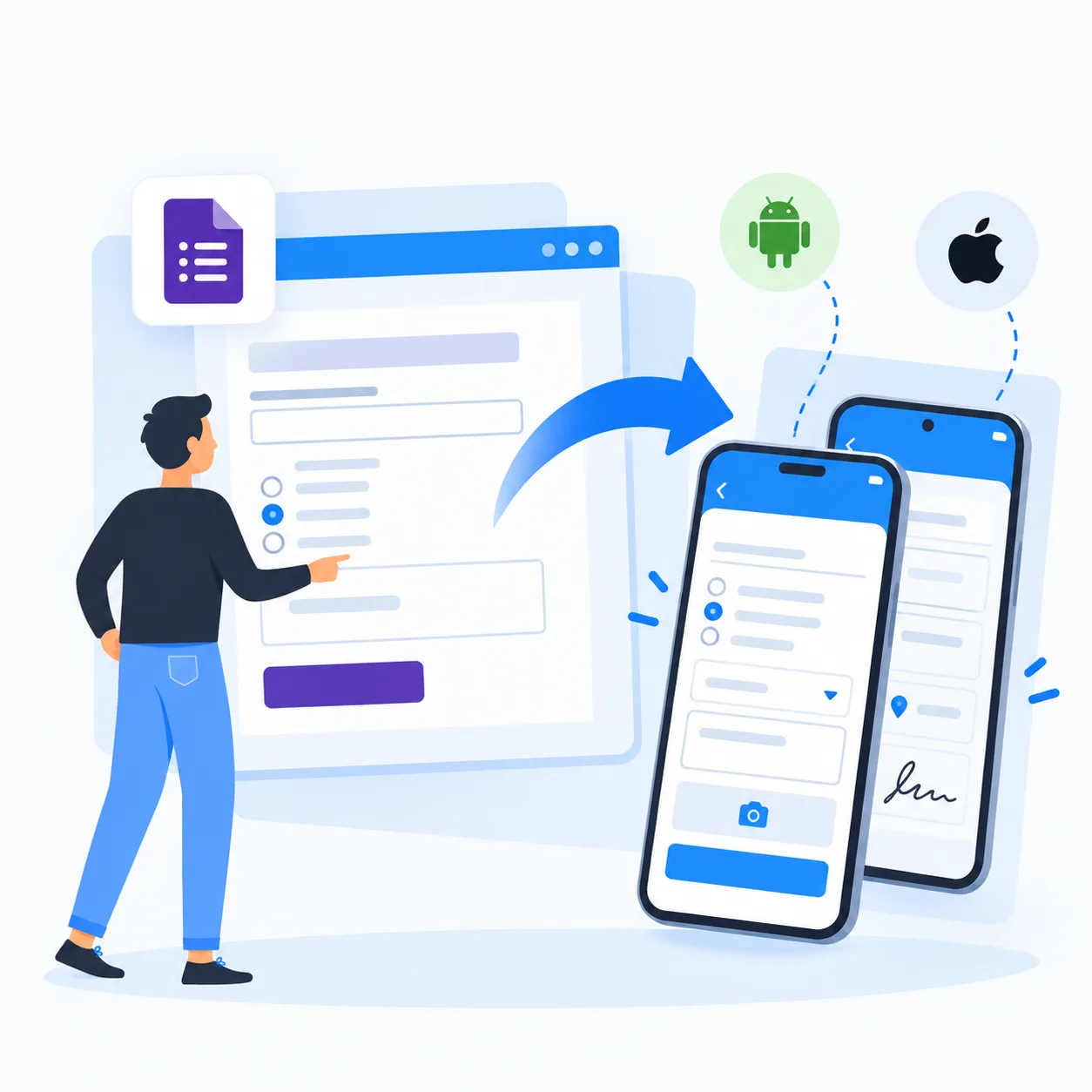 Convert Google Forms to Android/iOS Apps: Complete 2026 Guide