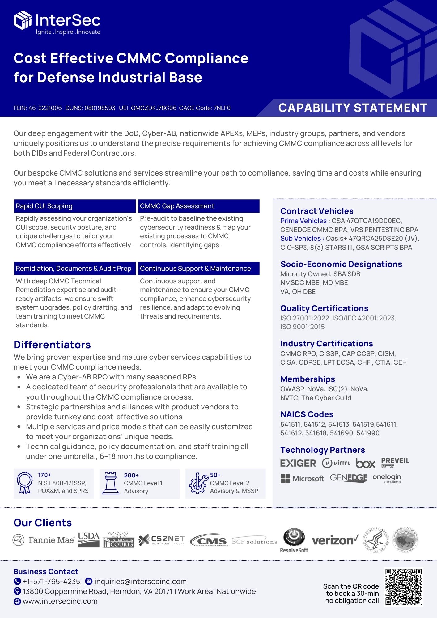 InterSec Capability Statement