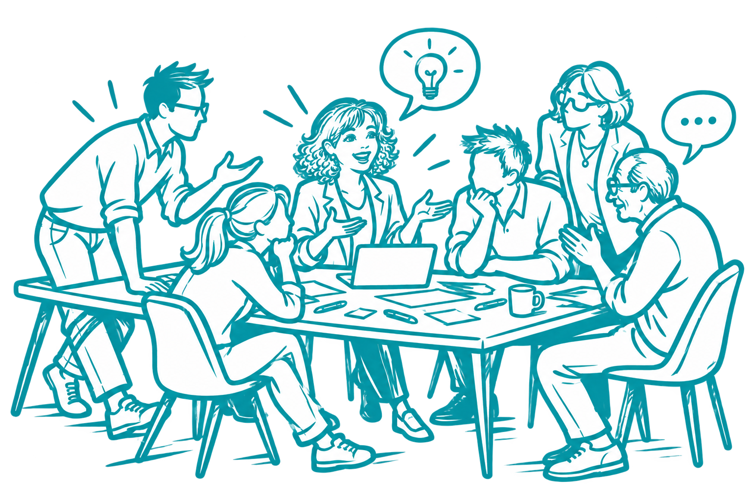Gen Z und Teamwork