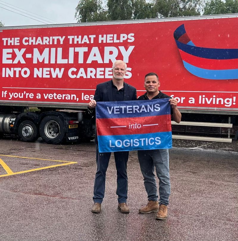 Get involved with veterans into logistics