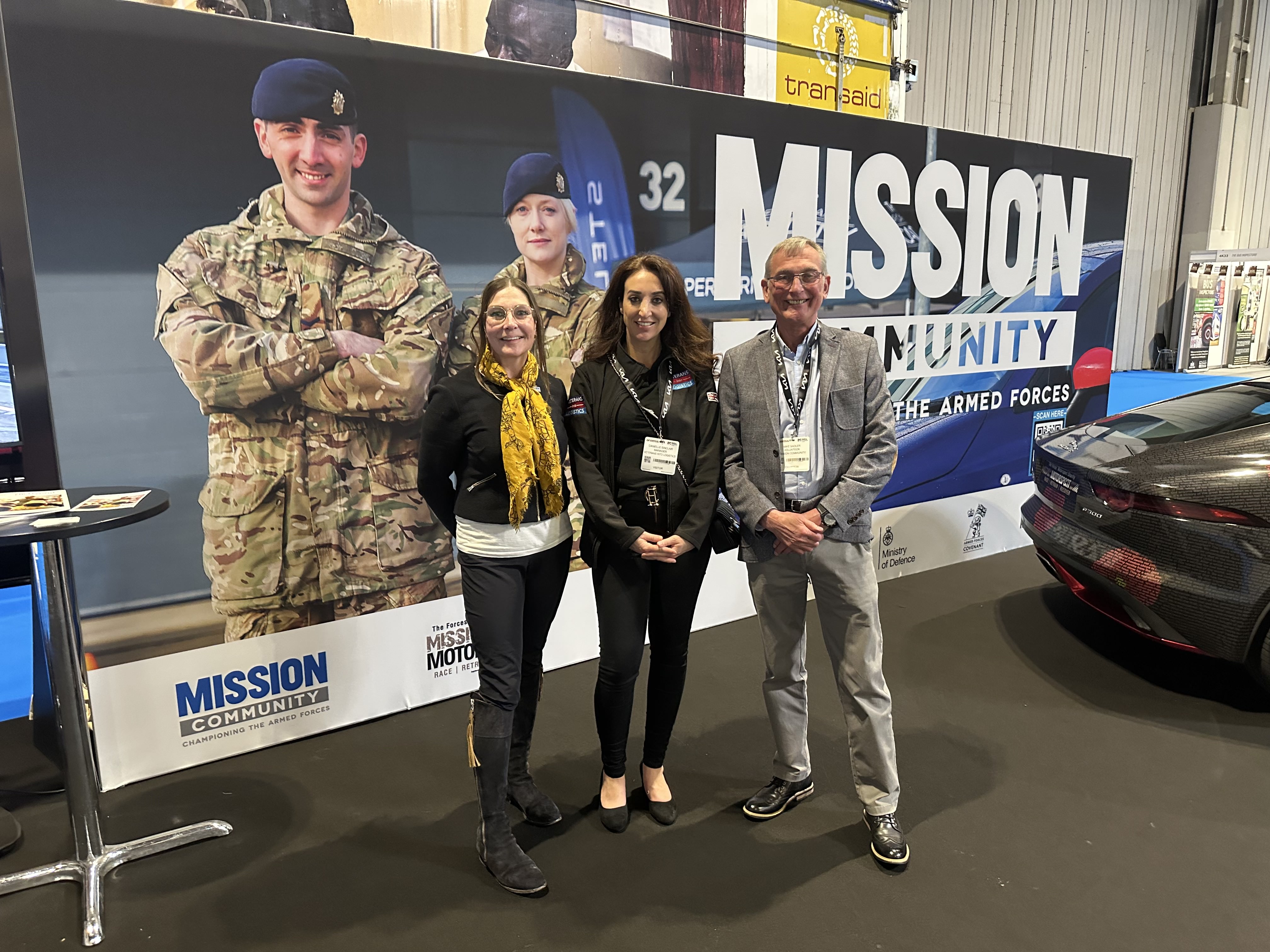 Partner with veterans into logistics