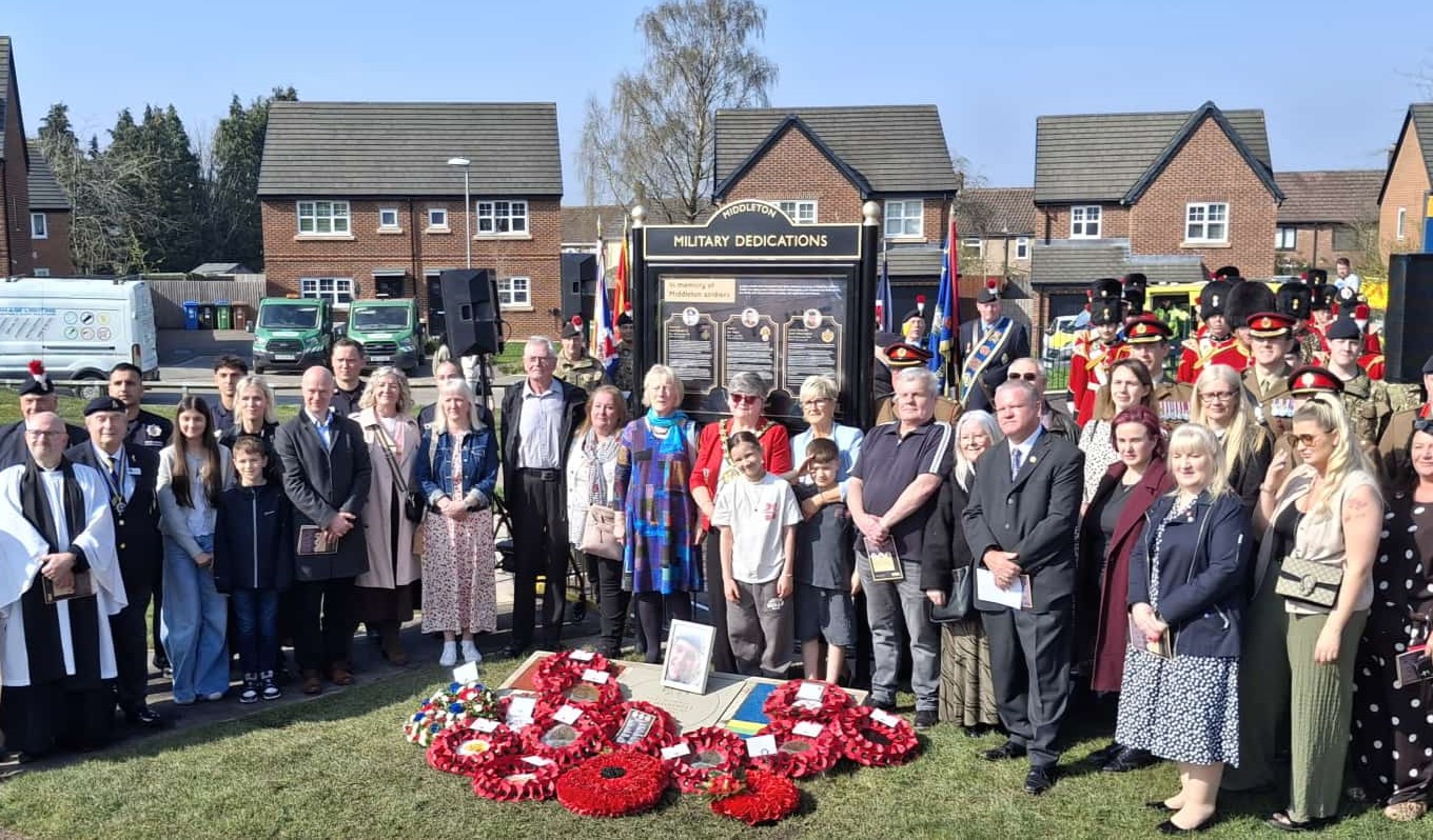 MEMORIAL UNVEILING AT WILLOW PARK