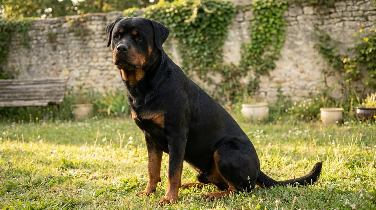Rottweiler : caractère, santé, alimentation et prix