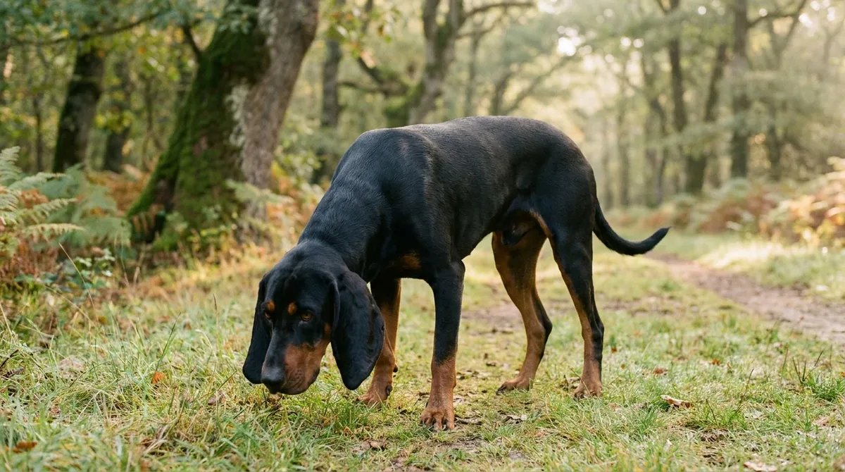 Black and Tan Coonhound : caractère, santé et alimentation