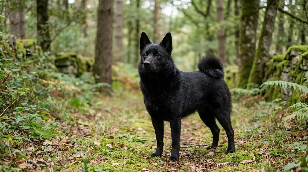 Chien d'Élan Norvégien Noir : caractère et santé