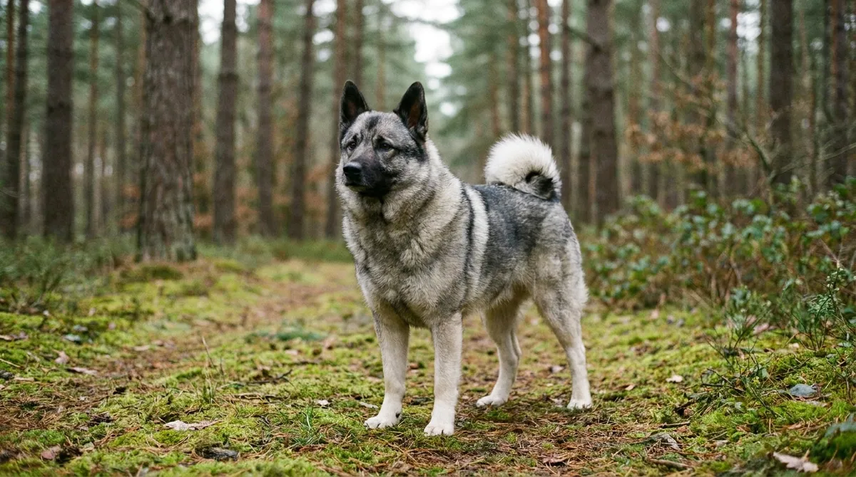 Chien d'élan norvégien gris : caractère, santé, prix