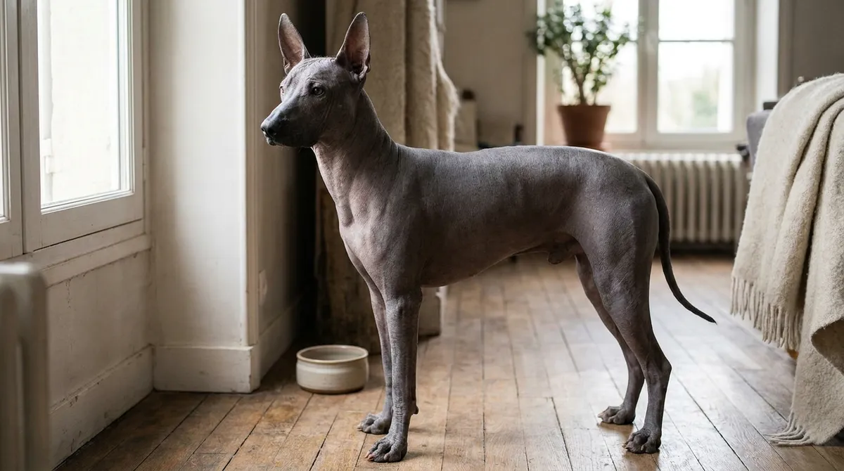 Chien nu mexicain (Xoloitzcuintle) : caractère et santé