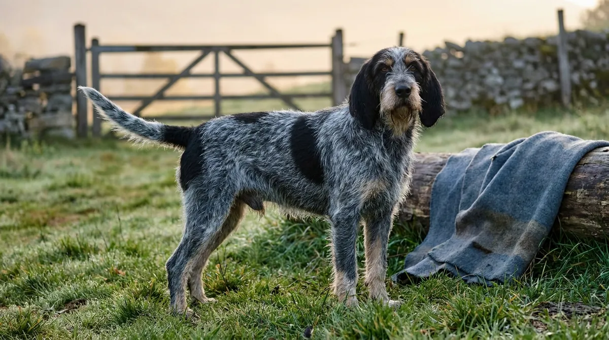 Griffon Bleu de Gascogne : caractère, santé et alimentation