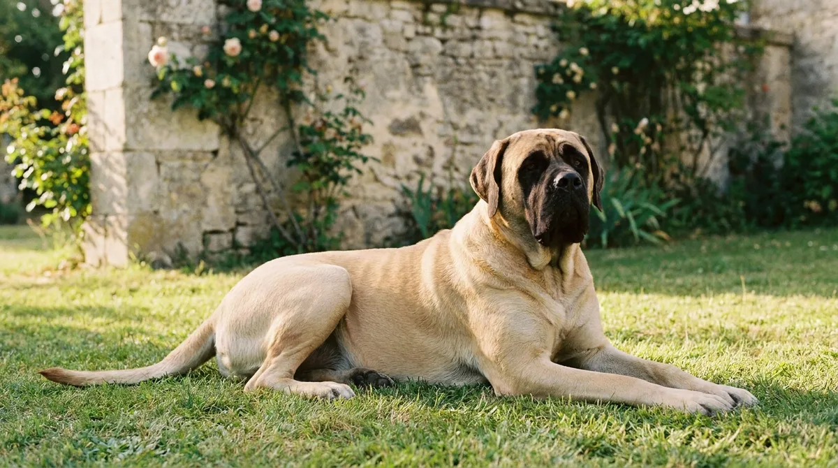 Mastiff : origines, caractère, santé et alimentation