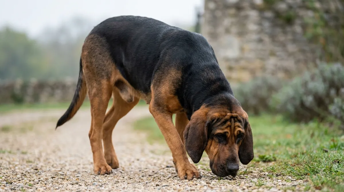Chien de Saint-Hubert : caractère, santé et alimentation