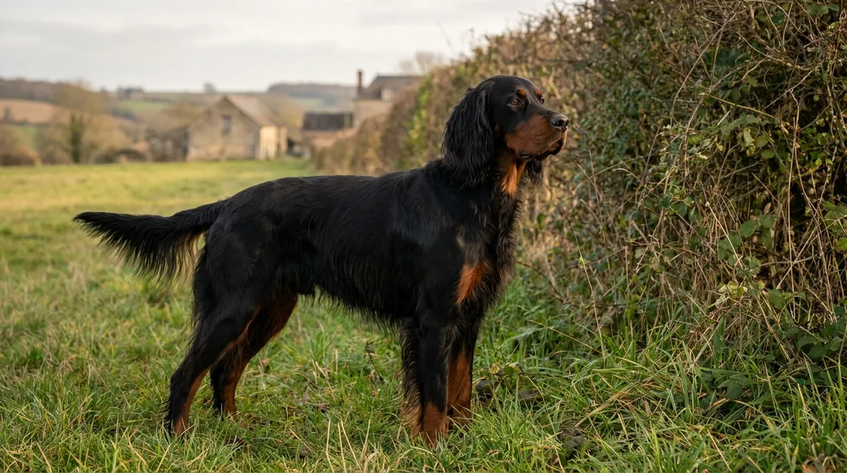 Setter Gordon : caractère, santé et alimentation