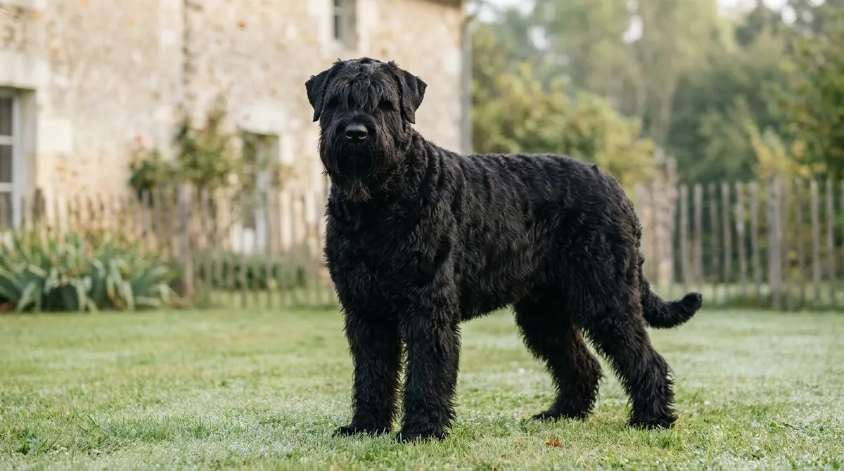Terrier noir russe : caractère, santé et alimentation