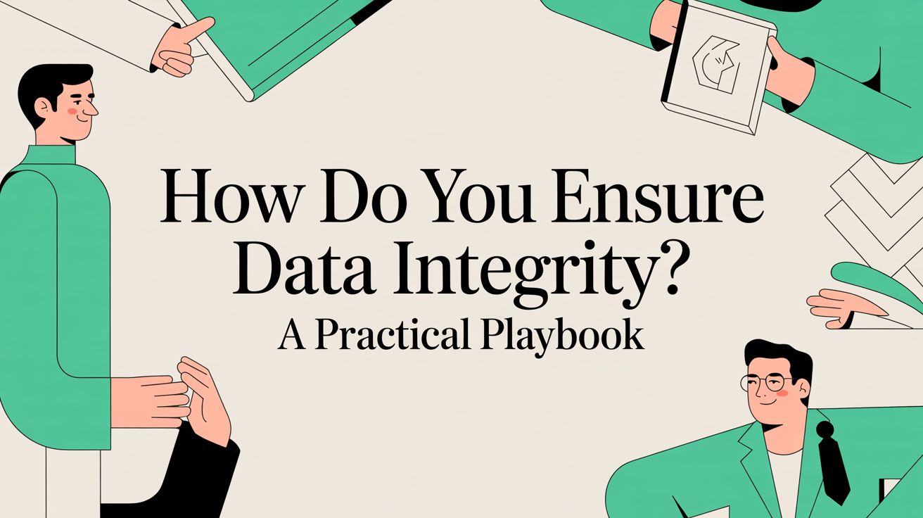 How Do You Ensure Data Integrity? A Practical Playbook