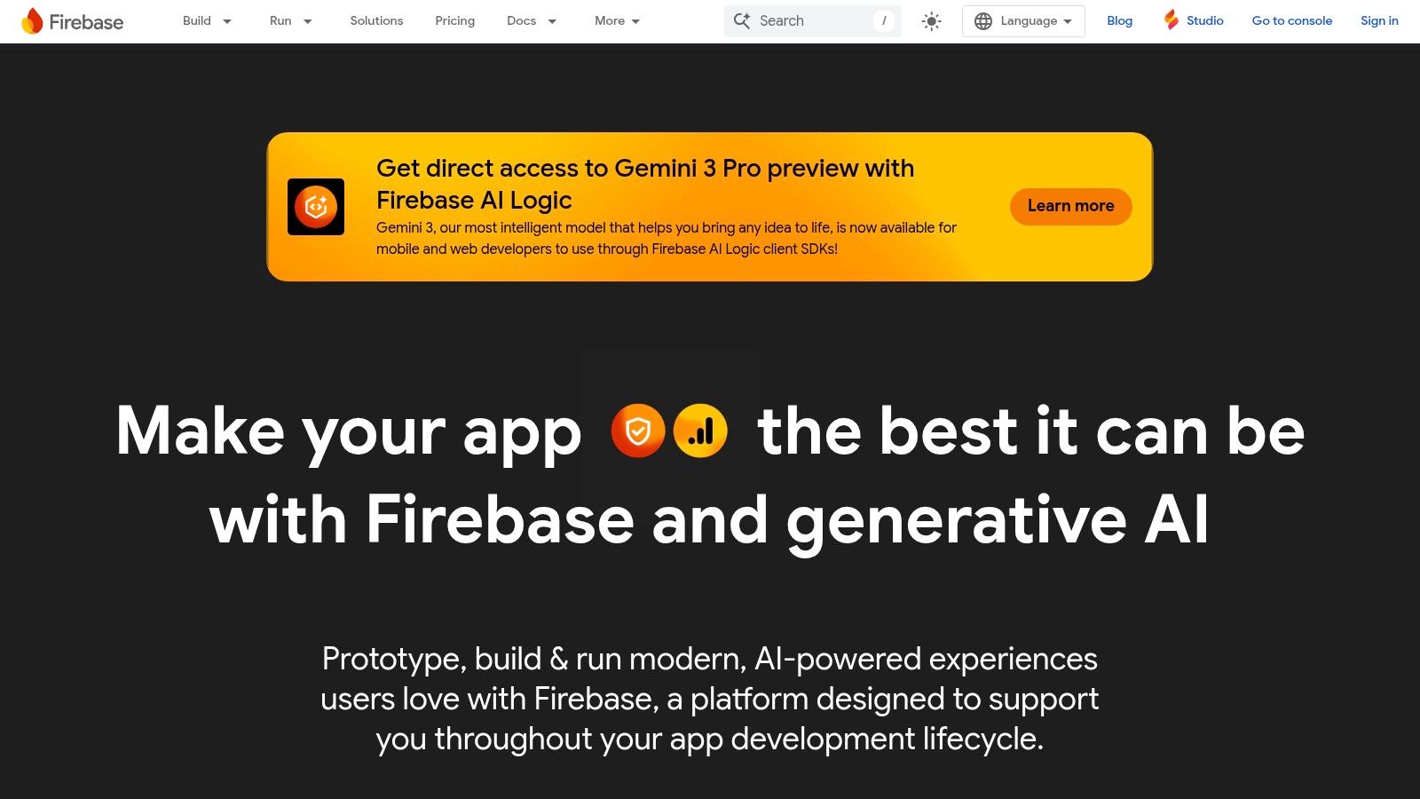 Firebase (Google Analytics for Firebase)