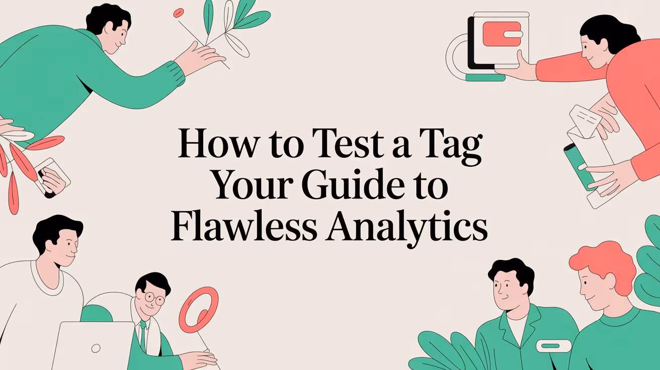 How to Test a Tag Your Guide to Flawless Analytics