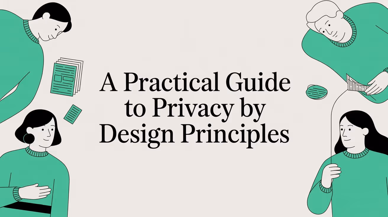 A Practical Guide to Privacy by Design Principles