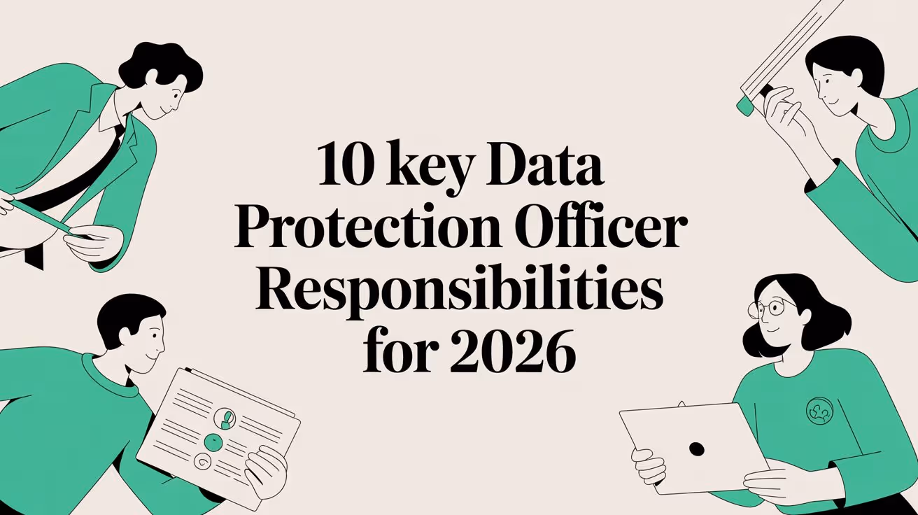 10 Key Data Protection Officer Responsibilities for 2026