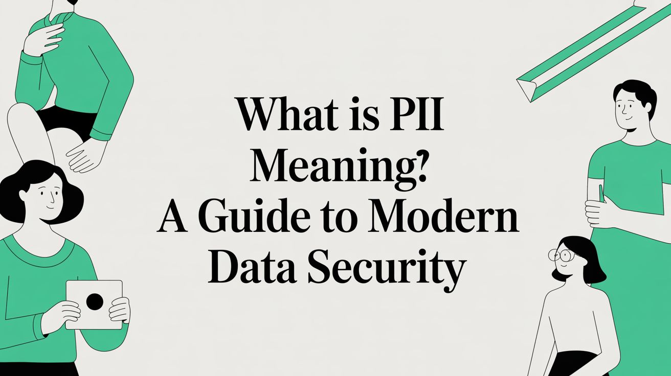 What Is PII Meaning a Guide to Modern Data Security