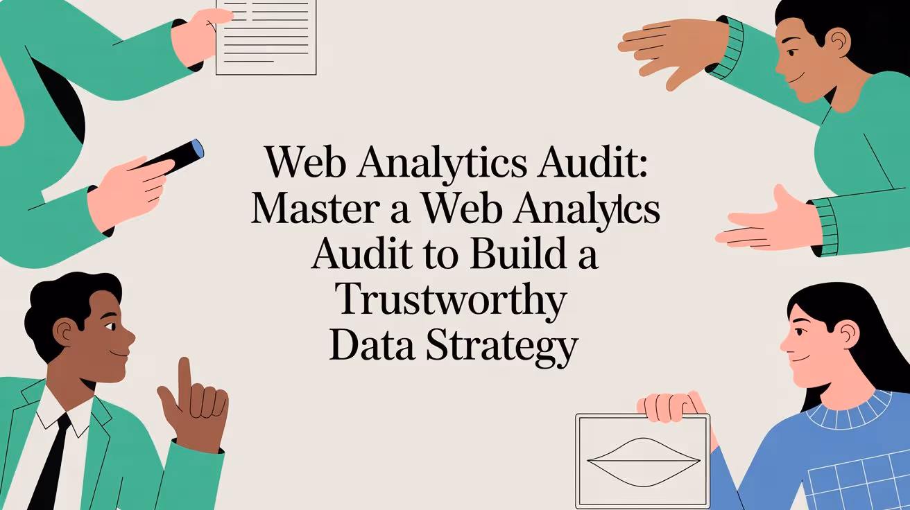 Web Analytics Audit: Master a web analytics audit to build a trustworthy data strategy