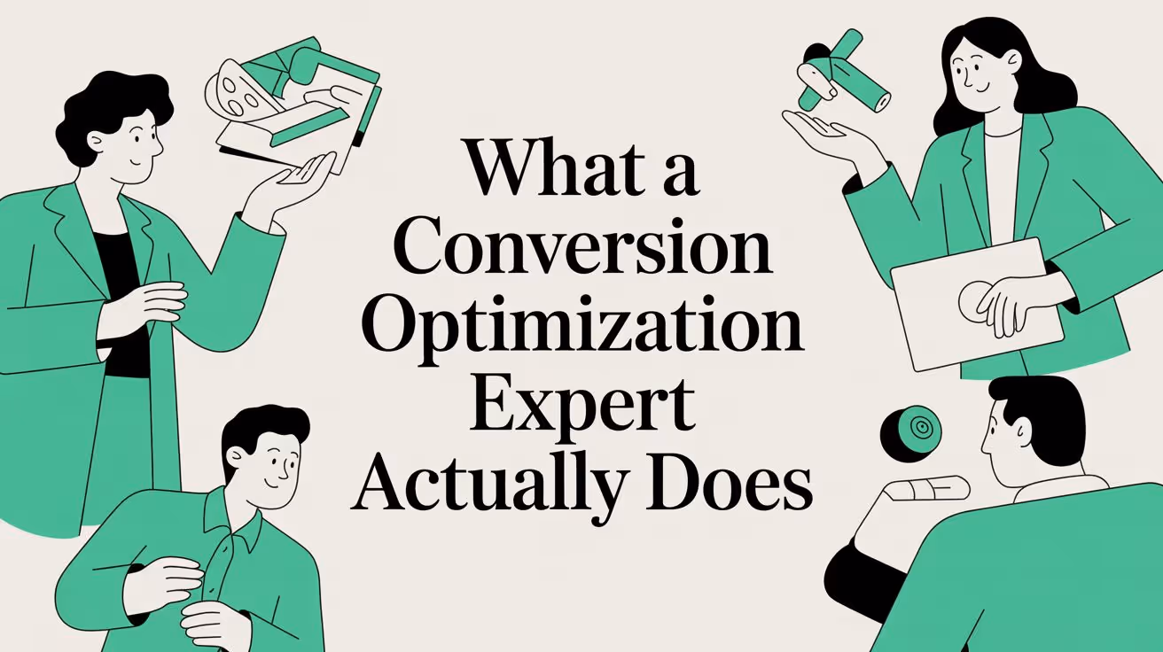 What a Conversion Optimization Expert Actually Does