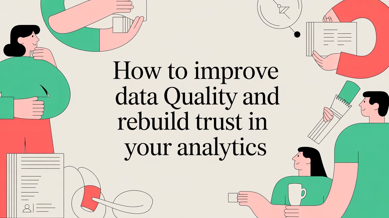 How to Improve Data Quality and Rebuild Trust in Your Analytics