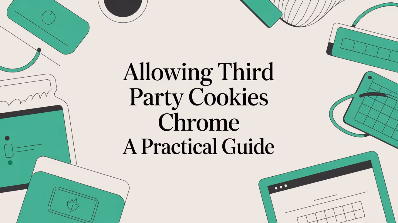 Allowing Third Party Cookies Chrome a Practical Guide