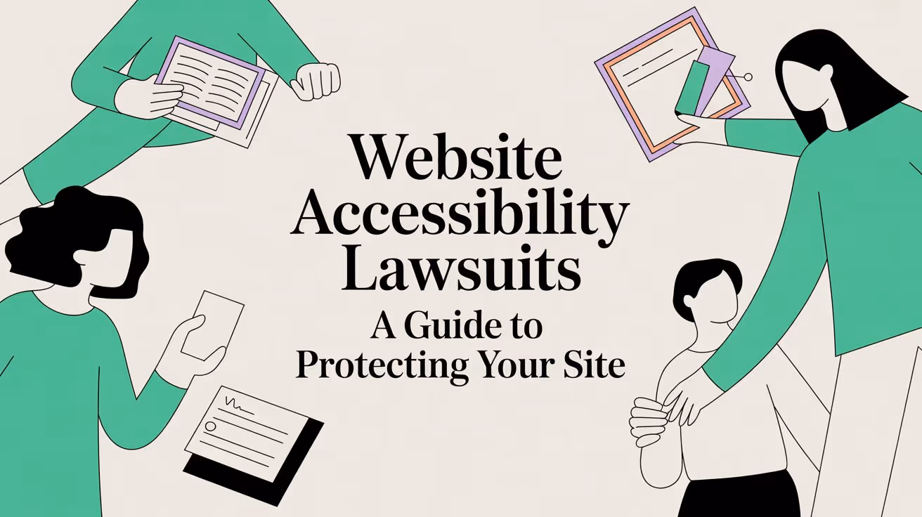 Website Accessibility Lawsuits a Guide to Protecting Your Site
