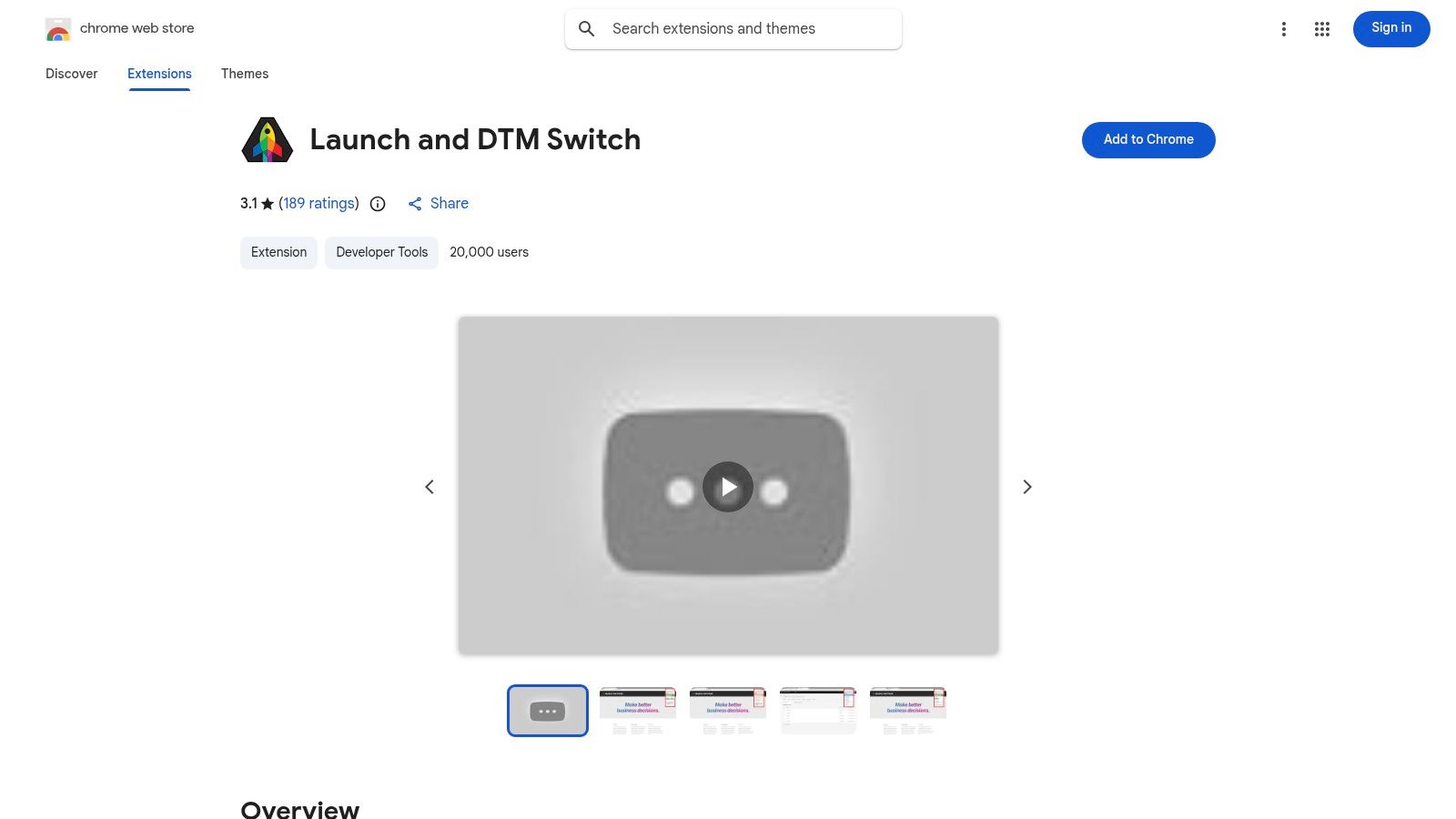 Launch and DTM Switch