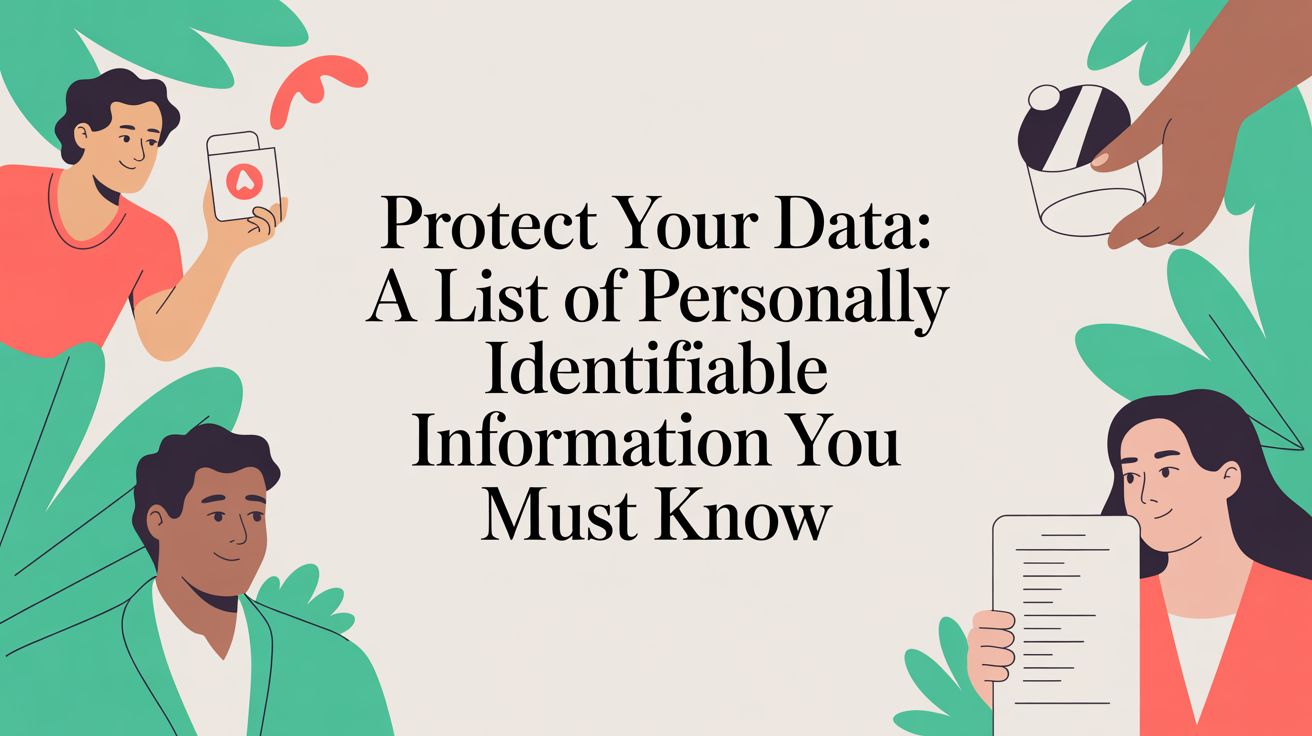 Protect Your Data: A list of personally identifiable information You Must Know