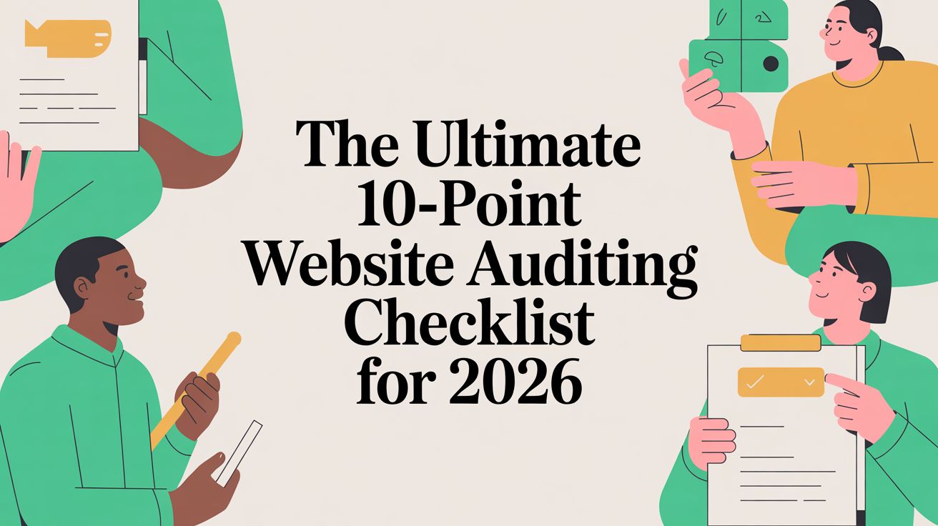 The Ultimate 10-Point Website Auditing Checklist for 2026