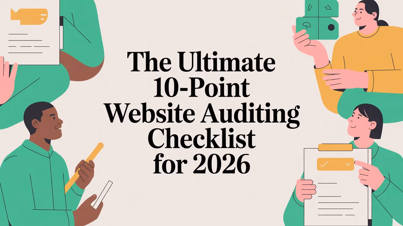 The Ultimate 10-Point Website Auditing Checklist for 2026