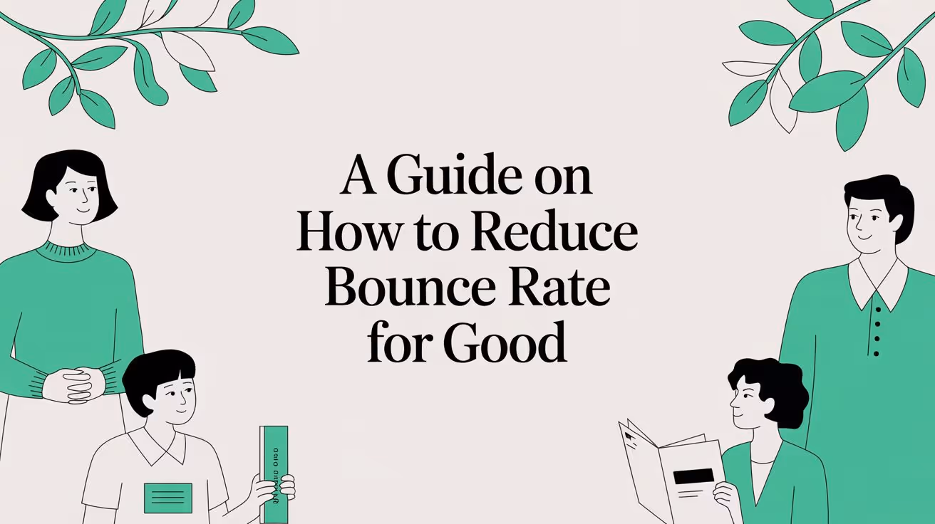 A Guide on How to Reduce Bounce Rate for Good