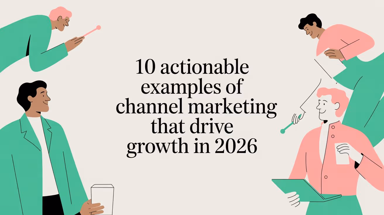 10 Actionable Examples of Channel Marketing That Drive Growth in 2026