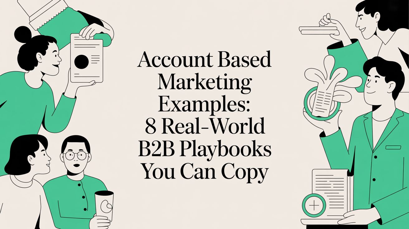 Account Based Marketing Examples: 8 Real-World B2B Playbooks You Can Copy