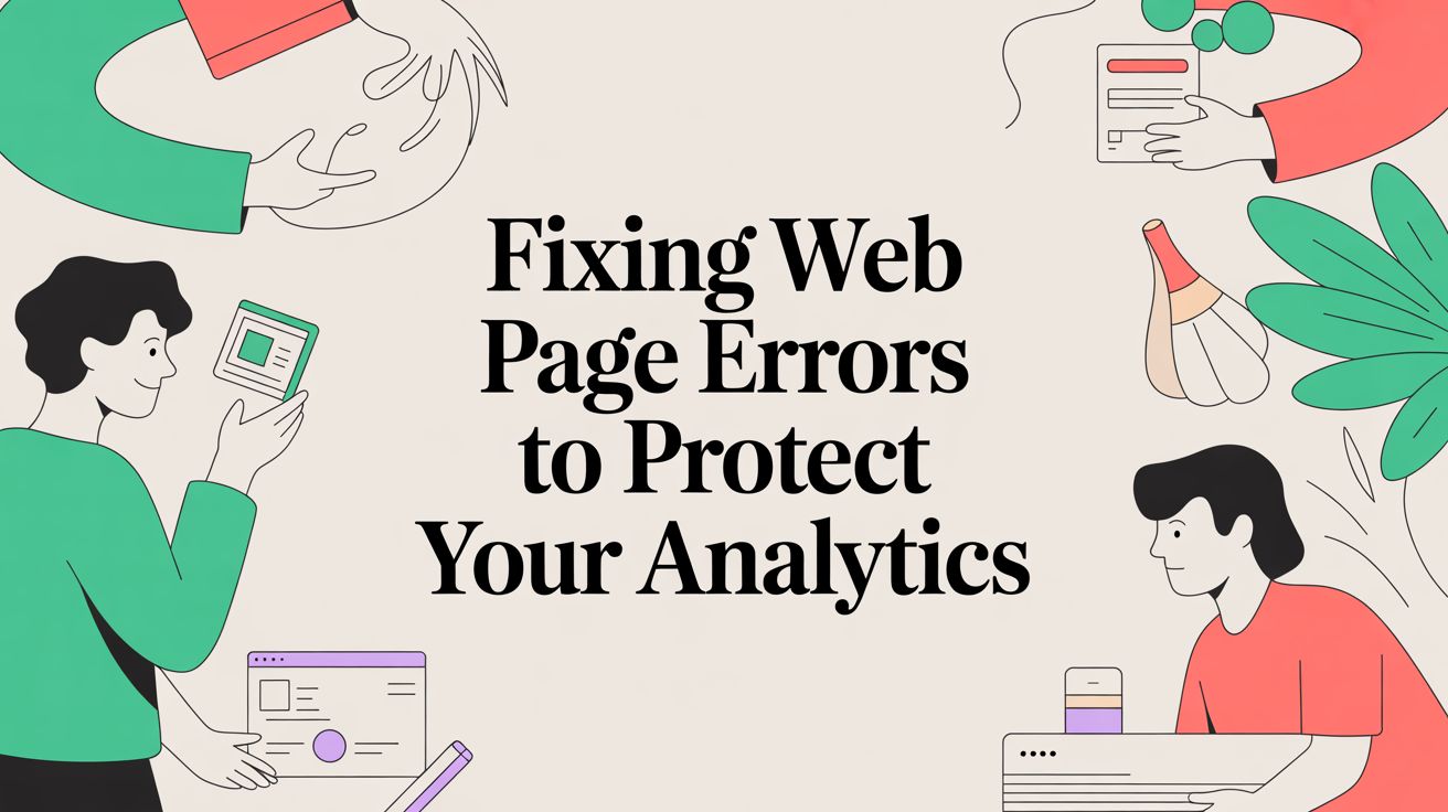 Fixing Web Page Errors to Protect Your Analytics