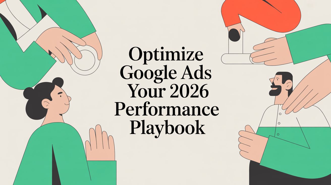 Optimize Google Ads Your 2026 Performance Playbook