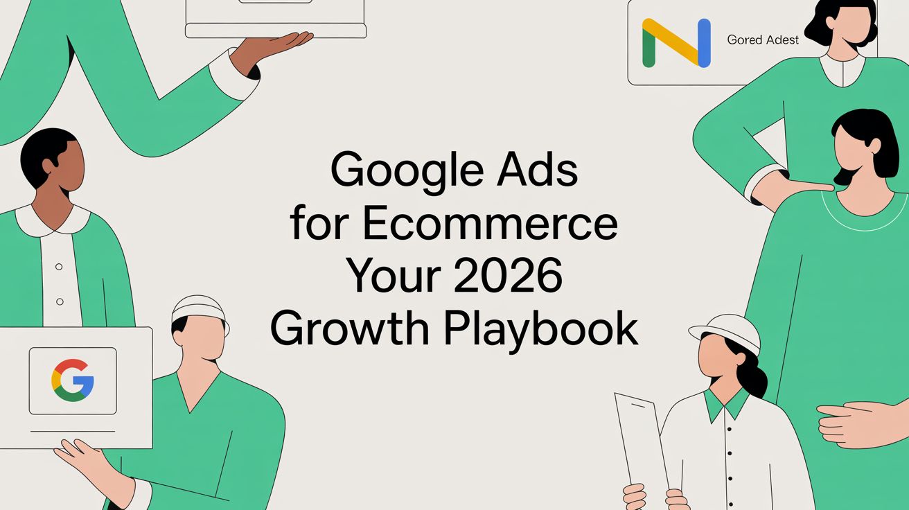 Google Ads for Ecommerce Your 2026 Growth Playbook