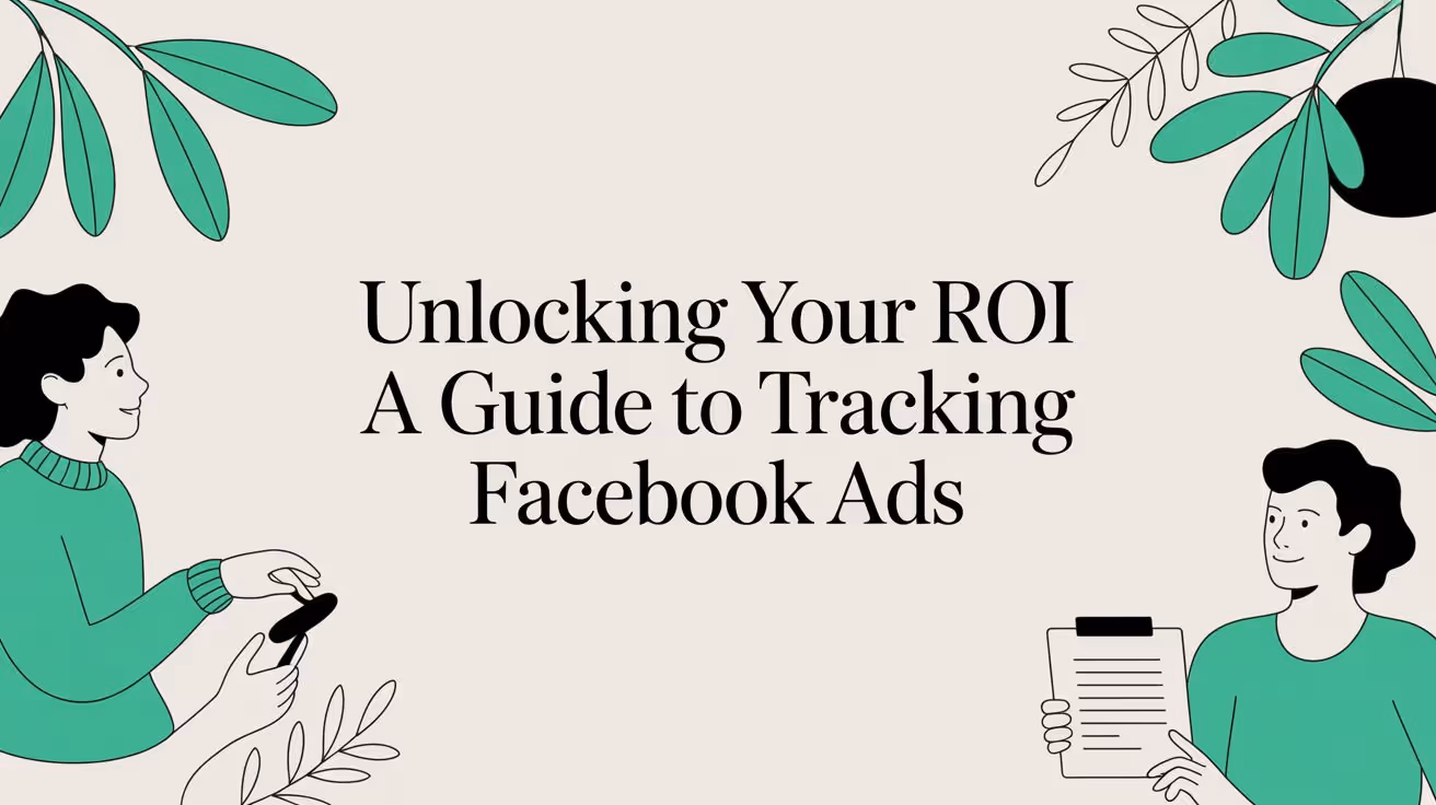 Unlocking Your ROI A Guide to Tracking Facebook Ads