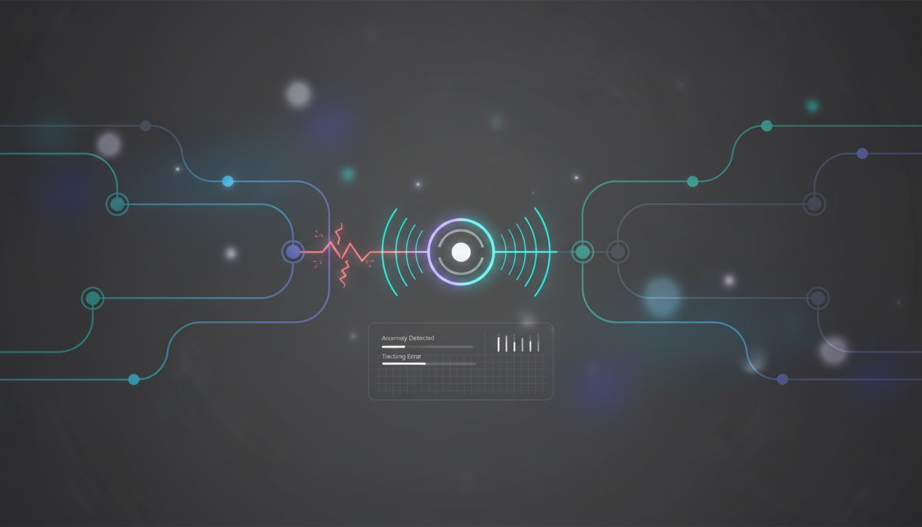 Analyst reviewing marketing data loss from tag failure