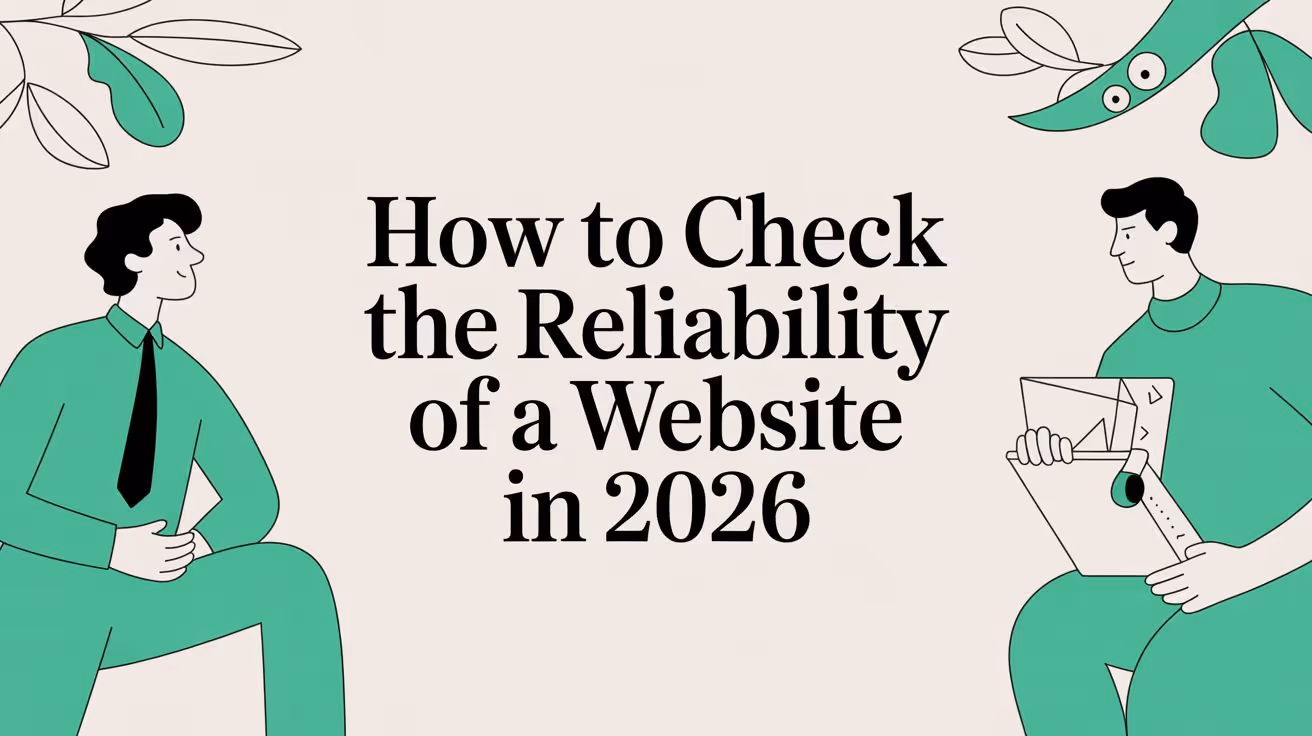 How to Check the Reliability of a Website in 2026