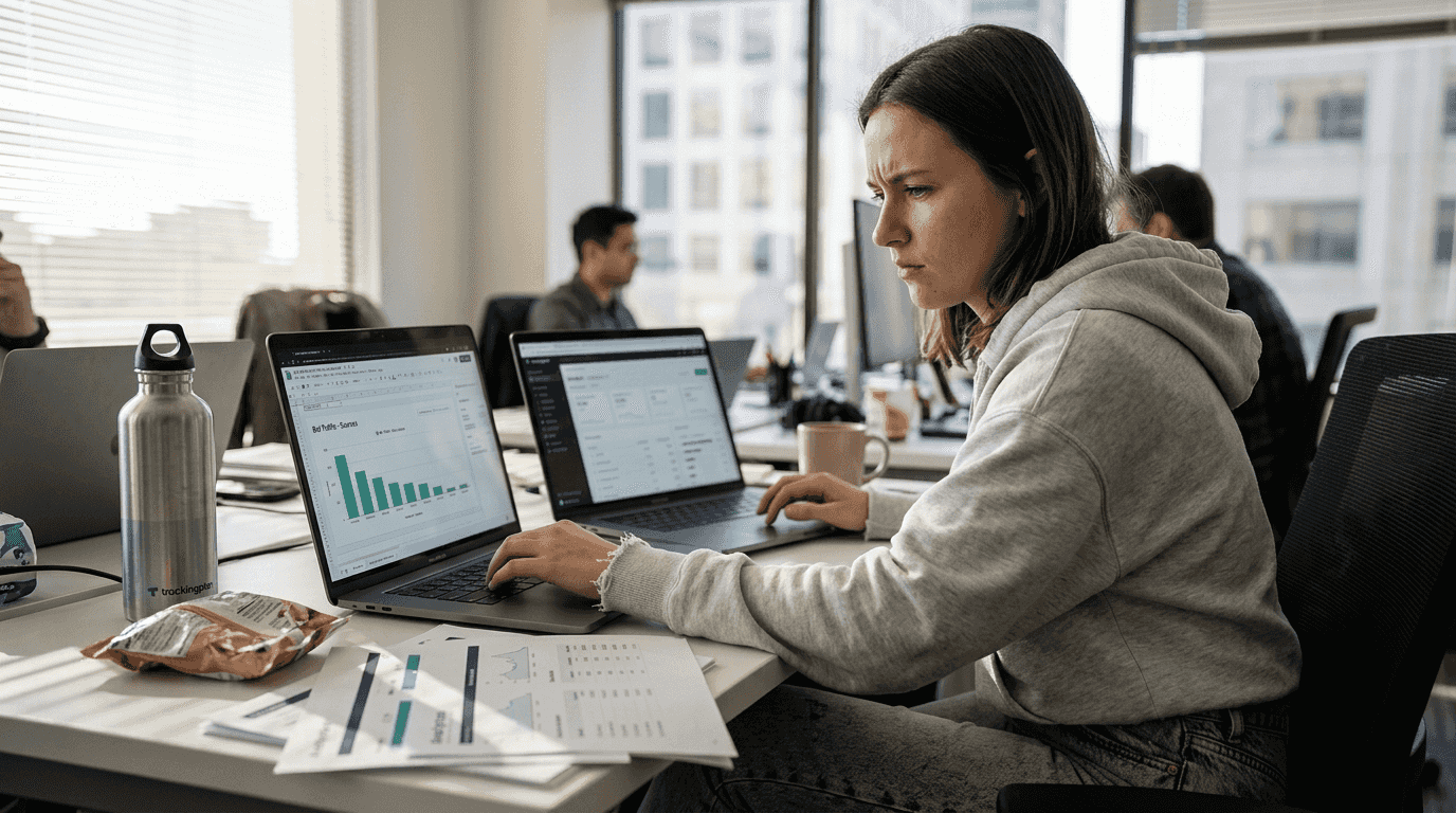 Analyst tracking bot traffic analytics