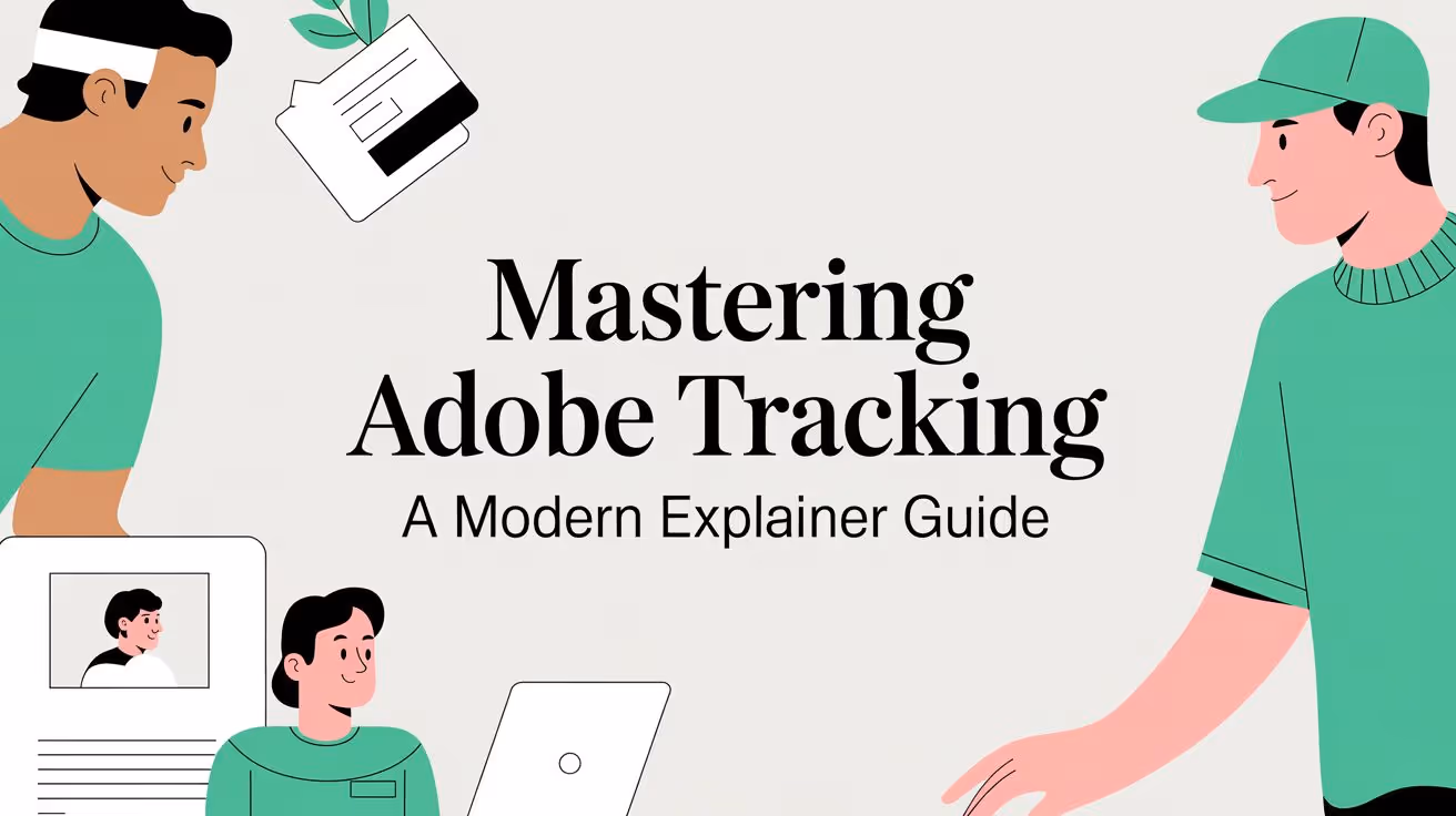 Mastering Adobe Tracking A Modern Explainer Guide