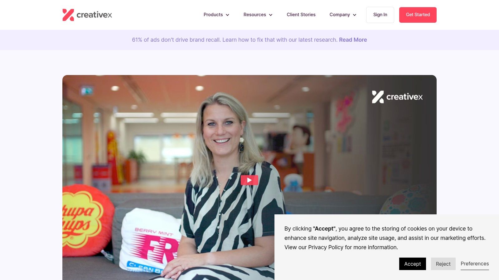 CreativeX, Creative Quality Audit for Meta Ads