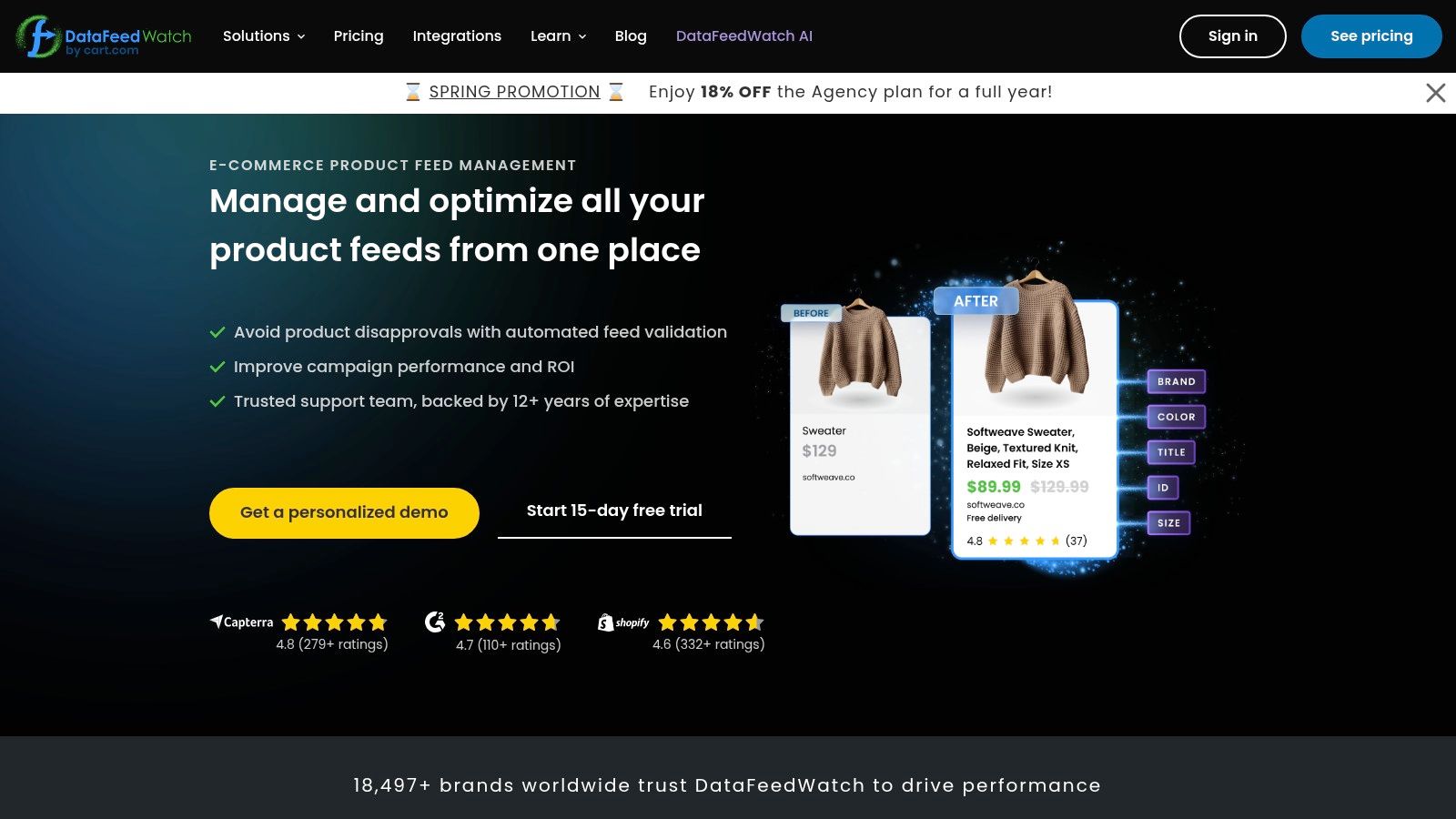 DataFeedWatch (by Cart.com)