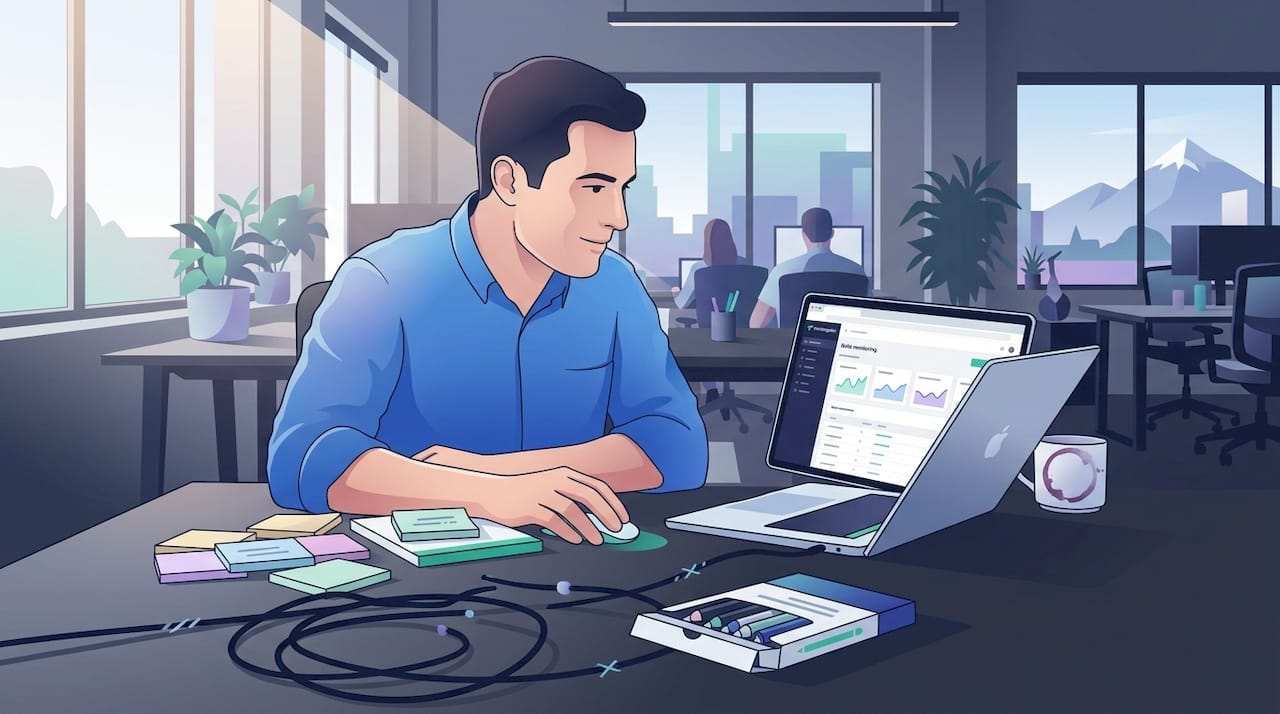 Worker manually testing cookie verification dashboard